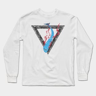 s.o.s. stop shark finning triangle Long Sleeve T-Shirt